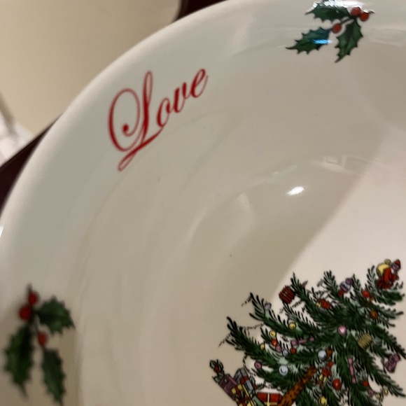 713. NIB SPODE CHRISTMAS TREE 2017 REVERE BOWL - Picture 5 of 9